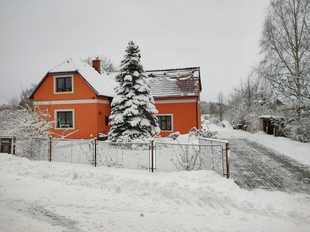 Апартаменты Apartman V Podkrovi Добрушка Экстерьер фото